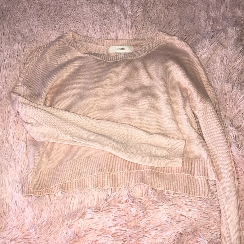 Crop sweater